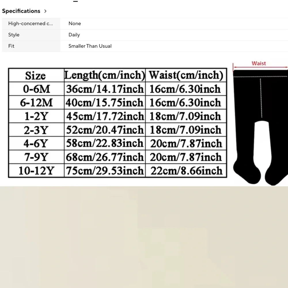 New baby infant Tights Lot of 3- Black, White, and Pink size 0-3 months